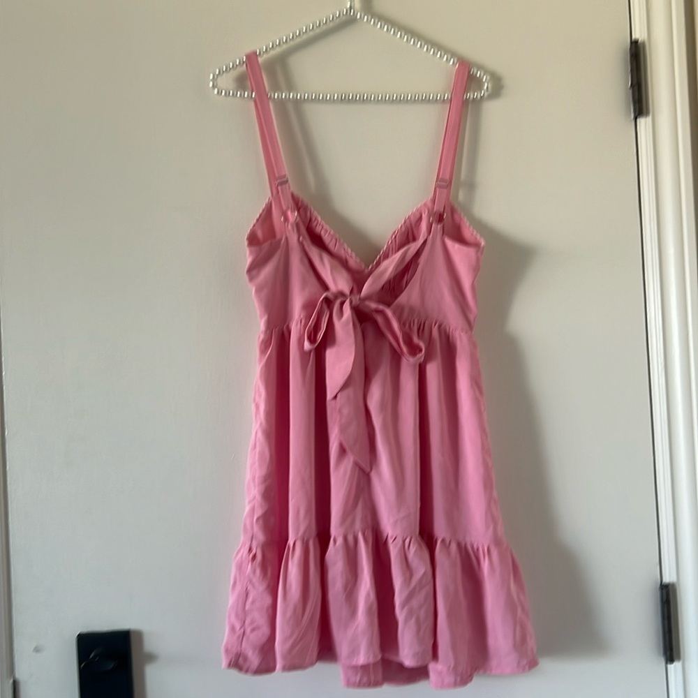 Princess Polly Pink Ruched Ruffled Mini Dress - Picture 6 of 10